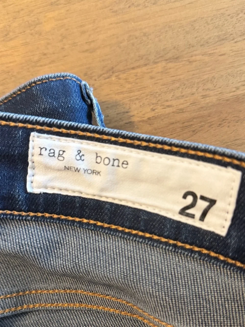 rag & bone Nina High Rise Ankle Cigarette Jeans | Size 27 - Picture 8 of 8